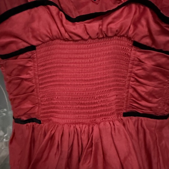 Free People Metallic Peacock Dress NWT - Picture 6 of 15